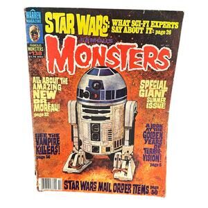 Star Wars Monsters of Filmland #138 Warren Magazine 1977‎